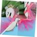 ibasenice Christmas Decor 6pcs Cake Toppers Food Decor De Bautizo Para Ni o Cake Decorations Wedding Party Christmas Food Picks Sticks Holidays Cupcake Picks Animal Gauze Skirt Beautiful - Buy Online on SooperMarket.com