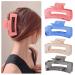 8 PCS 3.5 Inch Hair Claw Clips Set for Women - Rectangle Claw Clips for Thick Hair - Buy Online on SooperMarket.com