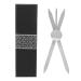 Eybrowing template lineal 3-point positioning eye brew-up lineal stainless steel compass design eyebrow measuring tool for microblading silver