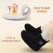 JOINFREE Baby Slippers Non-Slip Rubber Sole Cozy Home Booties - Black - Buy Online on SooperMarket.com