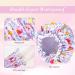 G2PLUS Kids Shower Caps - 2PCS Double Layer Elastic Bath Caps for Girls/Boys, Reusable Children's Shower Hats in Purple - Buy Online on SooperMarket.com