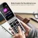Artfone F20 Big Button Mobile Phone for Elderly | Dual SIM Unlocked Flip Phone with Charging Dock | Easy to Use Simple Phone with FM Radio & Torch - Black - Buy Online on SooperMarket.com