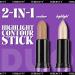 CCbeauty Cream Highlight and Contour Stick Shimmer Highlighter - Blonde/Mocha CC06 - Buy Online on SooperMarket.com