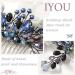 IYOU Crystal Bridal Hair Comb Black Rhinestone Wedding Side Combs Prom Bride Hair Accessories for Women - Buy Online on SooperMarket.com