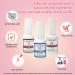 Dipping Powder Liquid Set Nail Dip Powder Liquid with 15ml 2 in 1 Base & Top Coat Activator and Brush Saver for Dip Powder Starter Kit No UV/LED Nail Art Manicure for Home DIY Salon - Buy Online on SooperMarket.com