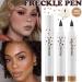 Lovelycat Freckle Pen Faux Freckle Pen Colour Pop Freckle Pen Supernaturally realistic freckles makeup brush Fantastic freckles pen Long-lasting waterproof soft-point absorbent pen for a natural and easy makeup look (Double) - Buy Online on SooperMarket.com