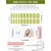 Kalolary Gel Nail Polish Strips Nail Gel Art Sticker Waterproof Full Nail Wraps Decal Sets with Scissors Nail File and Stick for Women Girls Nail Art Decor (UV/LED Lamp Required)-6 - Buy Online on SooperMarket.com