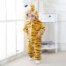 Baby Hooded Rompers - Winter Flannel Jumpsuit Pajamas for Infants (3-6 Months) | COOKY.D Tiger Design - Buy Online on SooperMarket.com