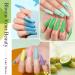Summer Collection Fine Dipping Powder Kit - 8 Colors Set for Even & Smooth Finish | Nail Color System with Gel Polish Effect - Buy Online on SooperMarket.com