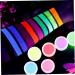 Angoily 6pcs Fluorescent Eyeliner Eyeshadow Party Fluorescent Eye Liner Stylish Eyeliner Gel Fashion - Buy Online on SooperMarket.com