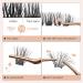 72 Pcs DIY C Curl Lash Clusters 8-16mm | Reusable Individual Cluster Lashes for Professional Makeup - Buy Online on SooperMarket.com