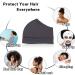 Haysandy Hair Wrap 4-Piece Pineapple Sleeping Cap Set | Hair Protector | Polyamide Sleeve | No Fading | Back Open Design | One Size (Black, Coffee, Wine Red, Navy Blue) - Buy Online on SooperMarket.com
