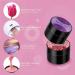 Saviland Builder Nail Gel Kit - 12 Colors Extension Glitter Hard Gel Set for Nail Strengthening and Art - Includes 3 Nail Brushes and Forms - A-Glitter Series - Buy Online on SooperMarket.com