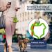 Eco-Friendly Dog Toothbrushes with Faecal Bag Holder - Biodegradable Double-Sided Pet Toothbrushes for Dogs & Cats - Small & Large Head - 1 Pack - Buy Online on SooperMarket.com