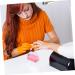 Beavorty 4pcs nail polish head box nail bits nail art supplies cleaning stuff nail tech organizers and storage drill bit holder for nails nail drill bits container nail grinding tool case - Buy Online on SooperMarket.com