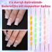 Friusate 15-Piece Nail Art Stamper Set | Clear Jelly Stamper & Spatula for French Manicure | Perfect for Gel Nails & Smile Line Designs - Buy Online on SooperMarket.com