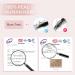 Silk-co U-tip Pre Bonded Hair Extensions 100% Real Remy Human Hair 20inch Nail Tip Keratin Nail Fusion (#06 Light Brown) - Buy Online on SooperMarket.com