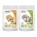 QURA Exim Ginger Powder 100gm + Garlic Powder 100gm (Combo pack of 2) Adrak Powder + Lahsun Powder