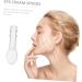 Gogogmee Stainless Steel Spoon Skin Caring Tool Facial Scoop Makeup Pick Spoons Cream Scoops Beauty Spatulas Facial Spoon Facial Cream Spoons Makeup Supply 6.5x2x0.2cm Silver - Buy Online on SooperMarket.com