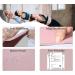 Non Slip Yoga Mat for Women - Eco Friendly Anti-Tear 1/4 Thick Pilates Fitness Mat - Home Workout Exercise Mat with Carrying Sling - Parfait Pink & Gray - Buy Online on SooperMarket.com