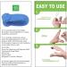 Fydun 8-Pack Hand Pressure Point Tools Plastic Hand Acupressure Clips for Migraine Relief Between Thumb and Index Finger Wide Range of Uses (Blue) - Buy Online on SooperMarket.com