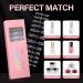 AILLSA Ballerina Nail Tips - Half Matte Soft Gel Full Cover False Nails - 360PCS Short Ballerina, 12 Sizes - DIY Valentine Gift - Buy Online on SooperMarket.com