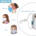 OCEANTREE Cord Locks for Mask - Silicone Cord Stopper Earloop Toggles - White - Buy Online on SooperMarket.com