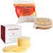 Massaging Dry Brushing Body Brush + Compressed Facial Sponges - Softer Clearer More Beautiful Skin Naturally