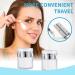 2Pcs 30ml Airless Pump Cream Jar Travel Bottles for Lotions & Makeup - Buy Online on SooperMarket.com