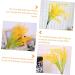 MAGICLULU 4pcs 7 Simulated Rice Bouquet of Flowers Artificial Vase Decor Wheat Sheaves for Decorating Natural Dried Flowers Dried Wheat Stalks Greenery Decor Straw Paddy Plastic - Buy Online on SooperMarket.com