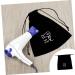 Baluue 1pc Hair Dryer Storage Bag Black Jewelry Hair Dryer Travel Bag Hairdryer Bag for Travel Sack Flannel - Buy Online on SooperMarket.com