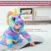 Doladola Baby Unicorn Romper | Flannel Animal Hooded Jumpsuit | 18-24 Months | Multicolor | Infant Outfit - Buy Online on SooperMarket.com