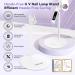 SAVILAND UV Nail Lamp Stand - Adjustable 360 Magnetic Rotation Portable & Hands-Free for Gel Nails - Ideal for Home Salon Manicure - Buy Online on SooperMarket.com