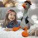 Dancing Duck Toy - Interactive Talking Singing Plush, USB Rechargeable - White Snowy Quacker for Endless Christmas Fun! - Buy Online on SooperMarket.com
