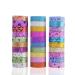 30 Rolls Washi Masking Tape Set,Decorative Craft Tape Collection for DIY and Gift Wrapping with Colorful Designs and Patterns