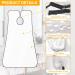 Beard Trimmer Catcher JT JUSTIME Beard Shaving Apron Bib Moustache Grooming Kit with Shaping Tool for Men's Trimming Hair Cutting Cape - Buy Online on SooperMarket.com