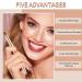 Yoizyfree 3 PCS Retractable Lip Brush Set - Double-Ended Travel Makeup Brushes for Lipstick & Lip Gloss (Gold Pink Purple) - Perfect for International Shipping - Buy Online on SooperMarket.com