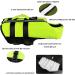 NAMSAN Small Dog Life Jacket | Inflatable Vest with Reflective Stripe & Safety Handle | Adjustable Buoyancy Aid | Puppy Flotation Jacket in Green-S - Buy Online on SooperMarket.com
