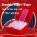 Reusable Multifunctional Double Sided Adhesive Tape  60/180/300 Pcs Double Sided Mounting Strong Sticky Wall Strips Transparent Tape Without Cropping  No Residue (60 Pcs) - Buy Online on SooperMarket.com