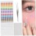 1390 PCS/Set Face Jewels for Facial Makeup Kit Face Jewels Festival 3-Sheet Skin-Friendly Face Glitter with Tweezer Self-Adhesive Rhinestones for Daily Use Festivals..