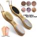 ICDI ICANdOIT Natural Bamboo Foot File Callus Remover - 4 in 1 Feet Pedicure Kit with Bristle Brush, Pumice Stone, Foot Rasp & Sand Paper - Foot Care Essential - Buy Online on SooperMarket.com