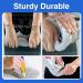 FunnAura 60ml Transparent Shoe Goo Non-Hardening Shoe Glue Sole Repair Waterproof for Repairing Worn Shoes with 2PCS Rubber Band - Buy Online on SooperMarket.com