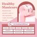 Modelones 10 Pcs Dip Powder Nail Kit Starter Set | Nude Pink Glitter Neutral Skin Colors | 15ml 2 in 1 Base & Top Coat Activator | Nail Art DIY Salon A1- Light Pink - Buy Online on SooperMarket.com