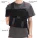 Adjustable Arm Sling Shoulder Immobilizer | Rotator Cuff Support Brace - Black - Buy Online on SooperMarket.com