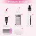 DIY Lash Extension Kit 20D Faux Mink Cluster Lashes 0.05 Curl 8mm-15mm Eyelash Glue Remover and Tweezers - Buy Online on SooperMarket.com