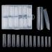 Duals Forms Acrylic Nail System UV Gel Nail Mold Full Cover Fasle Nail Tips Nail Form French Extension Tips Stickers Duals Forms Nail Mold For Uv Gel For Toes B - Buy Online on SooperMarket.com