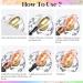 MEET ACROSS Flower Glitter Gel Nail Polish Set - 6 Pcs Diamond Sequins Jelly Gel Nail Polish Set for Nail Art Manicure - Buy Online on SooperMarket.com