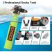 SMACO S300+ Portable Mini Dive Cylinder | 5-12 Minutes Capacity | Corrosion Resistant | Constant Pressure Valve | Refillable Pony Bottle - B-green - Buy Online on SooperMarket.com