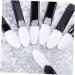 Baluue 400 Pcs Women Eyeshadow Brush Eyeshadow Sponge Double Sided Eyeshadow Brush Eye Makeup Brushes White - Buy Online on SooperMarket.com