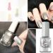 Silver Nail Polish Glitter Nail Polish - Quick Dry Breathable Nail Varnish - Holographic Metallic Mirror Effect No UV Needed Nail Polish Nail Art DIY Nail Salon for Women Girls at Home - Buy Online on SooperMarket.com